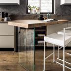 ar cucina atlanta dakota con penisola 45 gradi moderna offerta Sicilia Catania 1
